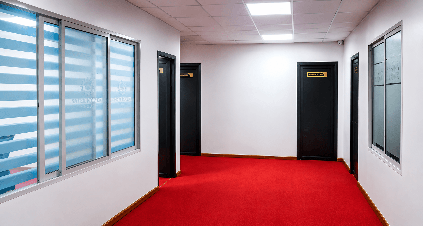 Main office at Safer Power Group